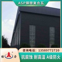 asp屋面瓦 辽宁锦州复合防水钢塑瓦 结力钢塑瓦新型建材