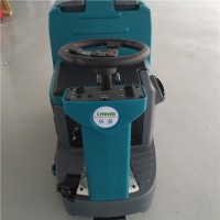 充电款驾驶式洗地机 中型洗地车 地面清洁设备