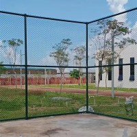 厦门楼顶运动场围网 操场围栏网 足球场围网定制安装