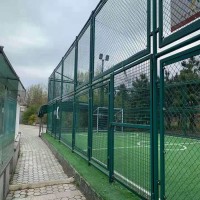 海南公园运动场围网 学校操场防护网 球场围栏生产安装