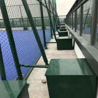 广州楼顶笼式足球场围网施工方案