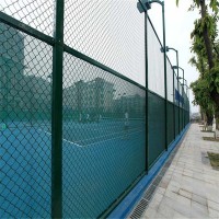 惠州6米高足球场围网 墨绿色篮球场围网做工精细