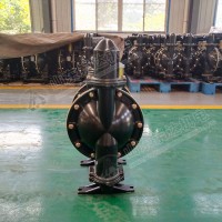 矿用气动隔膜泵 BQG350/0.2煤矿铸铝隔膜泵 防爆