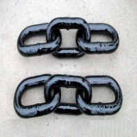 矿井不锈钢三环链连接环 高硬度锻打工艺多种规格欢迎订购