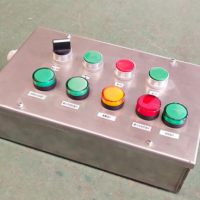 AH0.6/12矿用本安型按钮箱 操作简单方便省力电气设备