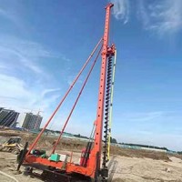 湖北CFG桩机-鼎峰工程公司制造23米长螺旋钻机