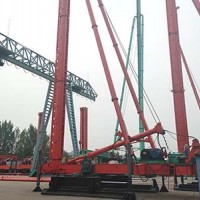 甘肃钻杆钻头~鼎峰工程公司生产28米长螺旋钻机