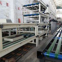 山东氧化镁门芯板机械 成套防火门芯板生产线可定制