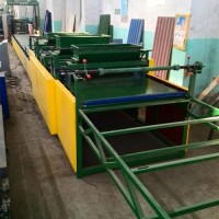 波形瓦生产机械 山东创新设备复合釉面波形瓦生产线 一年保修