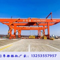 广东深圳45吨集装箱龙门吊工作效率影响因素有哪些