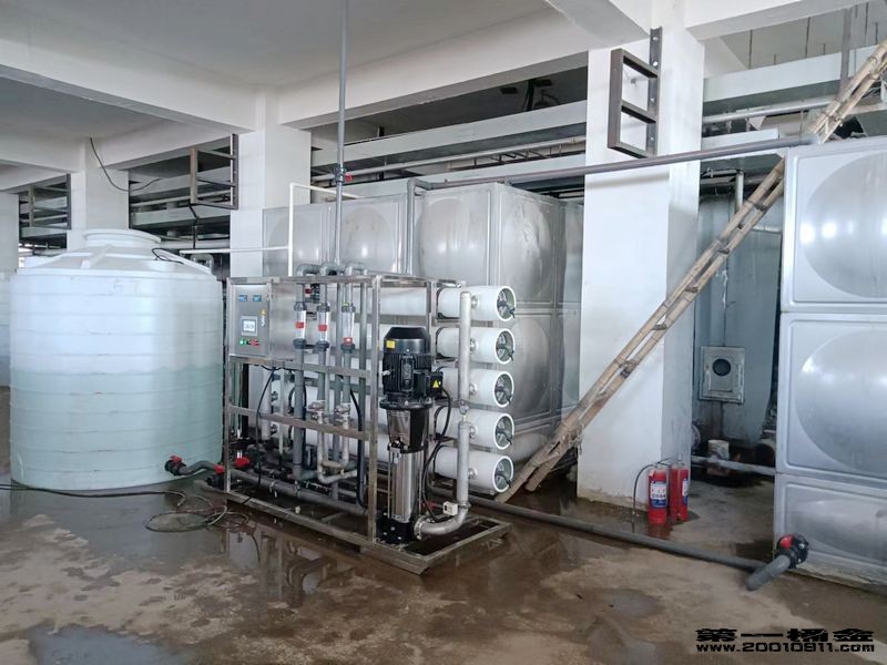 10吨一级纯水设备 泗洪纤维厂 (3)