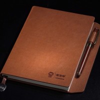 高端皮制笔记本办公用品可定制