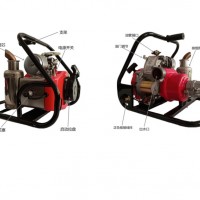 森林灭火应急设备Q280高扬程消防水泵移动式高压接力泵